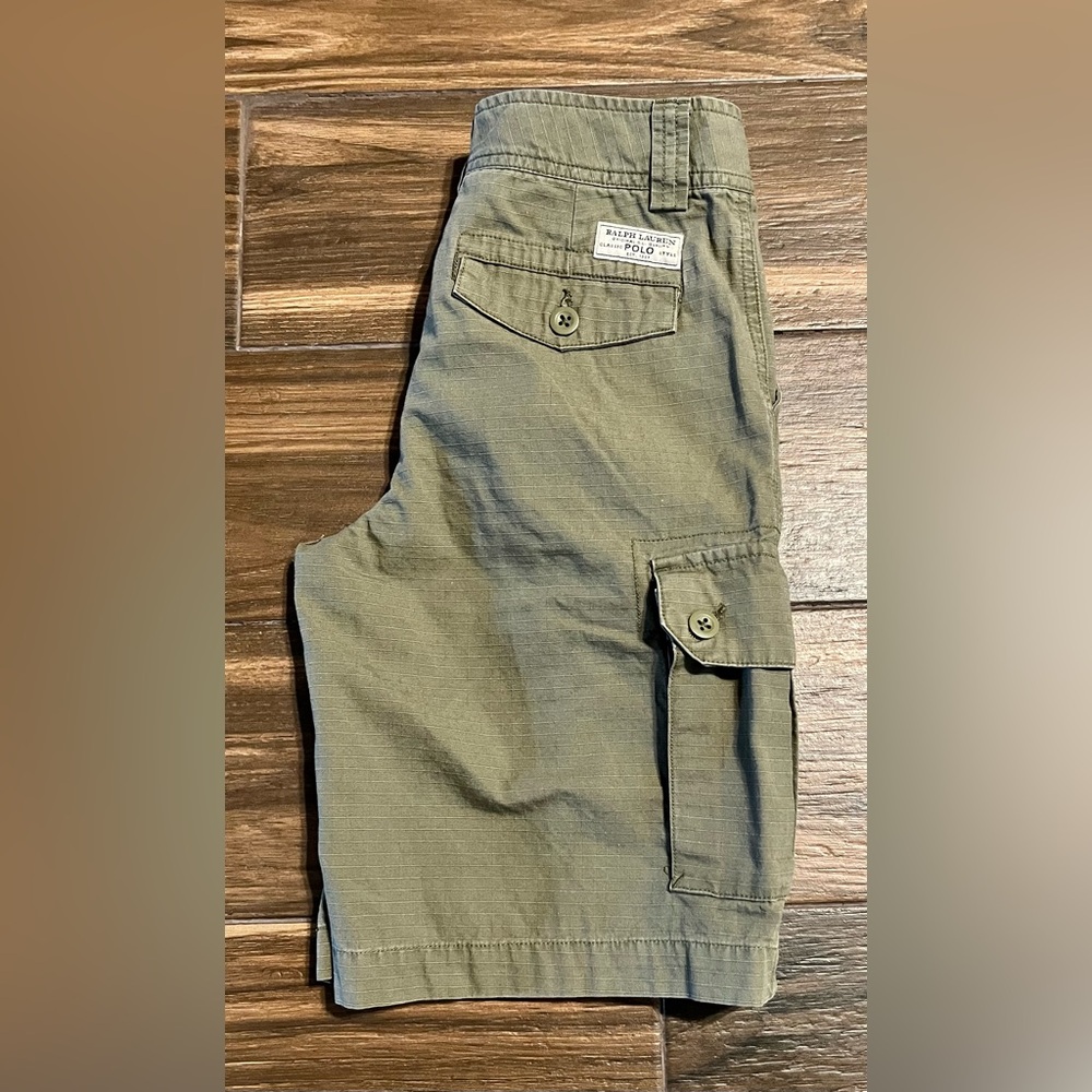 Polo by‎ Ralph Lauren Green Knee-Length Cargo Shorts - Picture 5 of 5